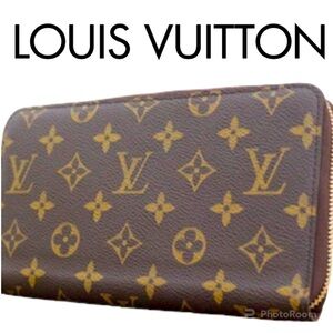 Louis Vuitton Organizer Monogram Zippy Wallet EUC
